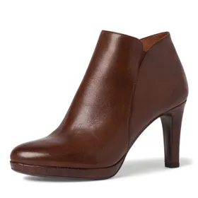 Tamaris Enkellaarsjes Leder Bruin