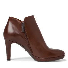 Tamaris Enkellaarsjes Leder Bruin
