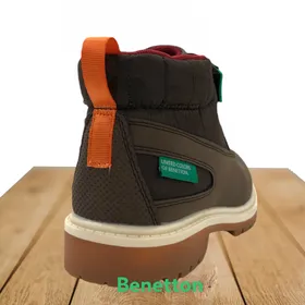 Enkellaarsjes Jongens Benetton Bruin