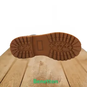 Enkellaarsjes Jongens Benetton Bruin