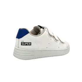 Jungen Sneakers Sprox Klettverschluss Weiß Blau