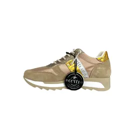 Cetti Sneakers Compensées Cuir Rose