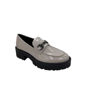 Tamaris Mocassins Gris à Talon