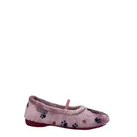 M. Espadrille Pantoffels Gesloten Textiel Mauve