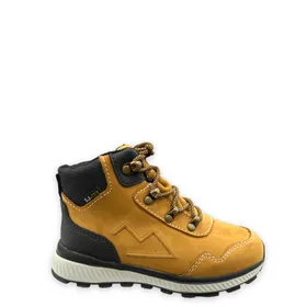 Enkellaarsjes Jongens Leder Bruin Safety Jogger