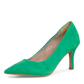 Tamaris Pumps Leder Groen