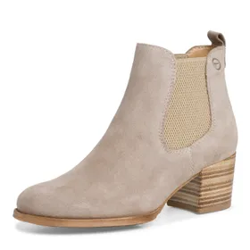 Tamaris Enkellaarsjes Leder Taupe