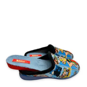 Open Slippers Boys M. Espadrille Blue Textile