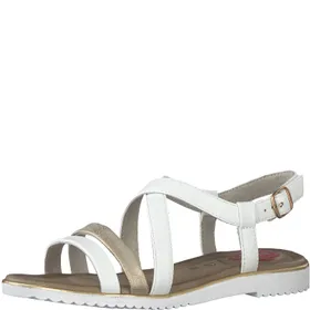 Jana Comfort Sandals White Width H