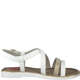 Jana Comfort Sandals White Width H