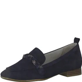 Tamaris Loafers Leather Blue