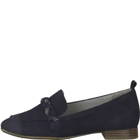 Tamaris Loafers Leather Blue