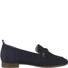 Tamaris Loafers Leather Blue