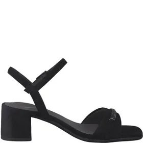 Tamaris Sandals Leather Black