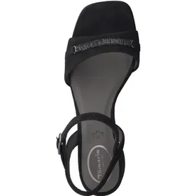 Tamaris Sandals Leather Black