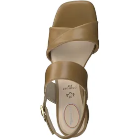 Tamaris Sandals Leather Brown