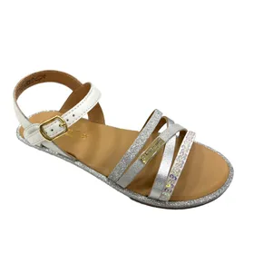 Les Tropéziennes Sandalen Meisjes Leder Wit