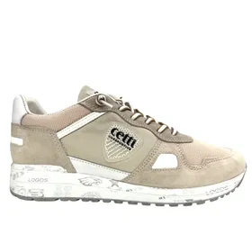 Cetti Sneakers Cuir Beige