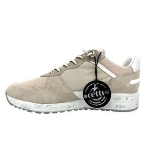 Cetti Sneakers Cuir Beige