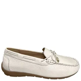 Ara Mocassins Leder Crème Breedte G