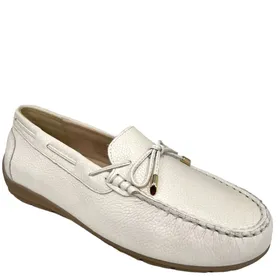 Ara Mocassins Leder Crème Breedte G