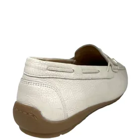 Ara Mocassins Leder Crème Breedte G