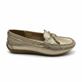 Ara Moccasins Leather Gold