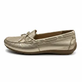 Ara Moccasins Leather Gold