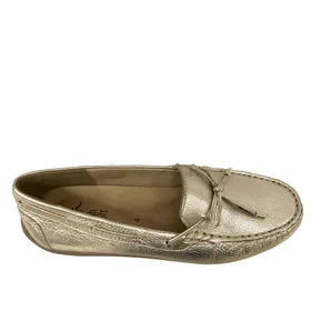 Ara Moccasins Leather Gold