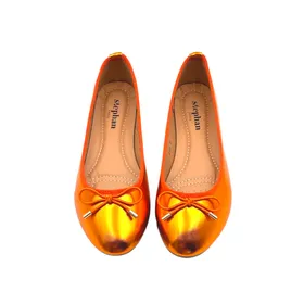 Flache Ballerinas Orange Stephan