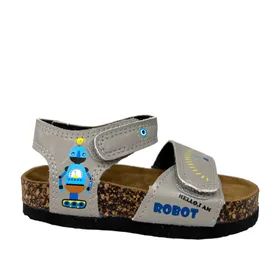 Safety Jogger Boys Sandals Velcro Gray