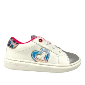 Safety Jogger Sneakers Meisjes Wit Fuchsia