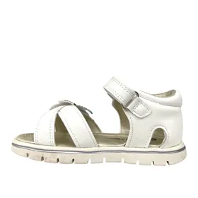 Girls Sandals Safety Jogger White