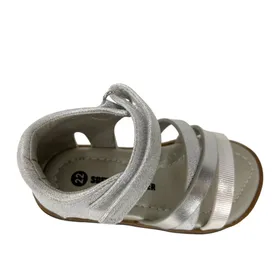 Safety Jogger Girls Sandals Silver