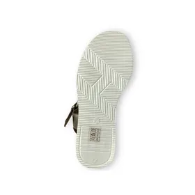 Double Heart Sandalen Leder Brons