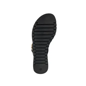 Tongs compensées Cerutti Noir