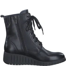 Ankle Boots Marco Tozzi Leather Black