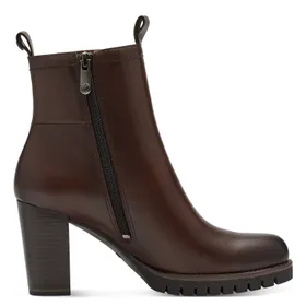 Ankle Boots Marco Tozzi Leather Brown