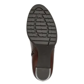 Ankle Boots Marco Tozzi Leather Brown