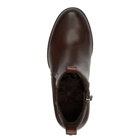Ankle Boots Marco Tozzi Leather Brown