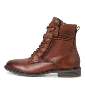 Tamaris Ankle Boots Leather Cognac
