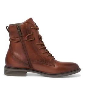 Tamaris Ankle Boots Leather Cognac
