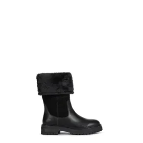 Bottines Geox Cuir Noir