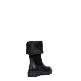 Bottines Geox Cuir Noir