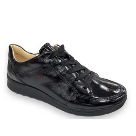 Ara Sneakers Leder Schwarz Breite H