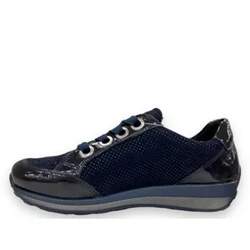 Ara Sneakers Leder Blau