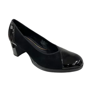 Ara Pumps Leder Zwart Breedte H