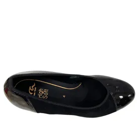 Ara Pumps Leder Zwart Breedte H