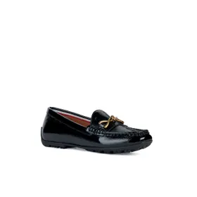 Mocassins Geox Leder Zwart