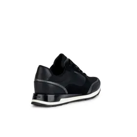 Geox Wedge Sneakers Leather Black
